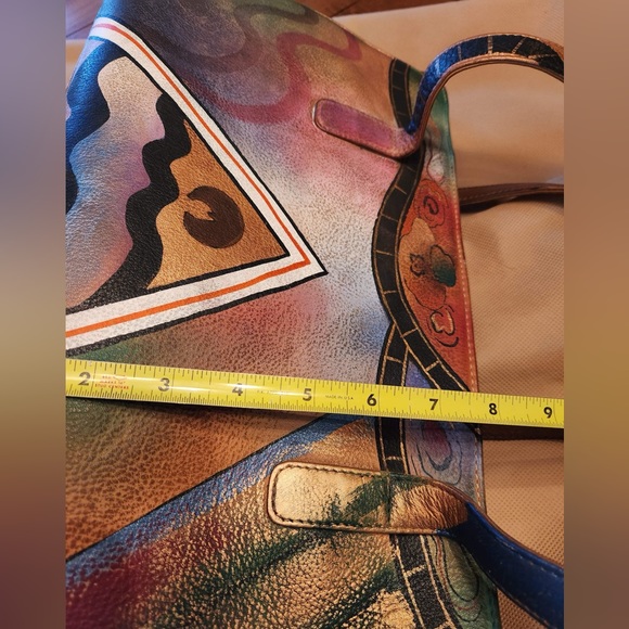 Anuschka Hand Painted Bag - Picture 6 of 8